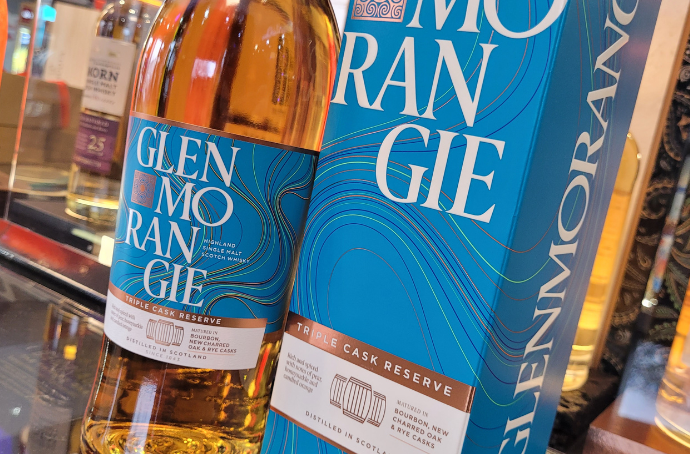 Glenmorangie Triple Cask Reserve Whisky Single Malt 0,7L zbliżenie